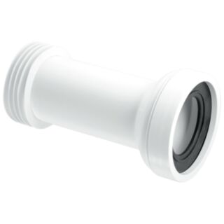 McAlpine Straight Adjustable Length Rigid WC Connector Outlet 4