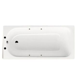 Kaldewei Eurowa Bath 2 Tap Hole With Twin Grip Holes Non Slip 700x1700mm