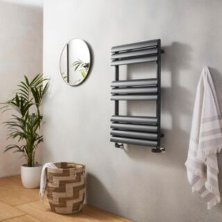 KARTELL K-RAD Venetian Designer Towel Rail Anthracite 500x850mm