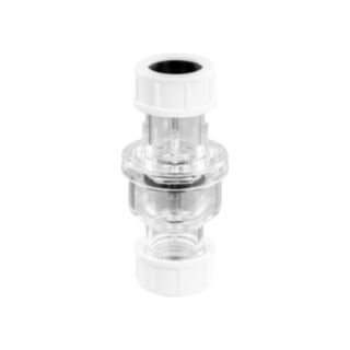 McAlpine Tunvalve Straight Through Non-Return Waste Valve 19/23mm