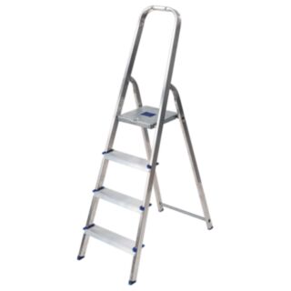TB Davies EN131 HORIZON Trade Platform Handrail Step Ladder Aluminium 4 Tread