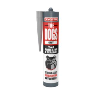 EVO-STIK The Dog's Hybrid Adhesive & Sealant Grey 290ml