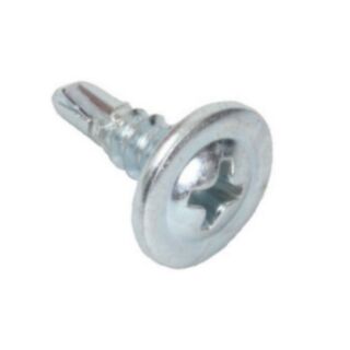 Wafer Head Self Drilling Drywall Screws BZP 14mm 1000pk