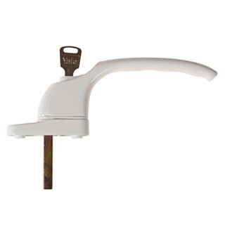Yale® Inline Lockable Replacement PVCu Window Handle Lockable White