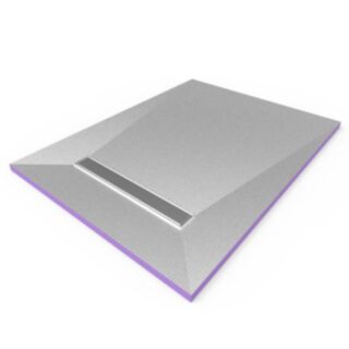 Jackoboard Aqua Line Easy Shower Tray Rectangular With Linear End Drain 30x900x1200mm