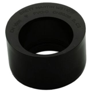 Solvent Weld Waste Reducer MuPVC Black 50mm To 40mm