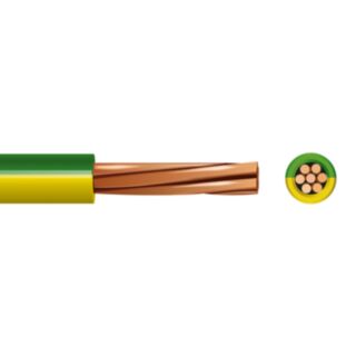 6491X/7 Cable Earth Green & Yellow 16.0mm² x 100mtr