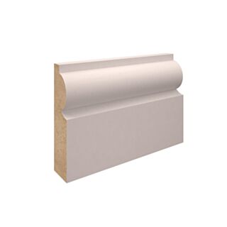 18x68mm Torus Moulding Architrave MDF Primed White