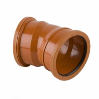 Underground 22.5° Short Radius Bend Double Socket 110mm