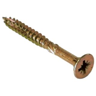 Impact Professional Woodscrews Yellow & Zinc Tub 5.0x100mm 300pk
