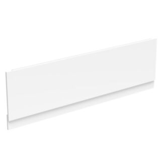 Saneux Agua Maison Bath Panel & Plinth Gloss White 450x1700mm