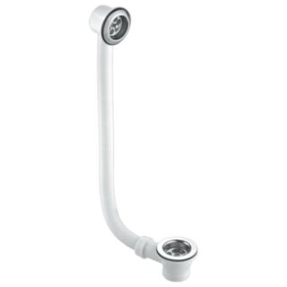 McAlpine Combined Bath Waste & Overflow Stainless Steel 1½ x 70mm