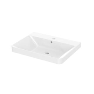 Saneux Hyde 1 Tap Hole Wash Basin 460x600mm