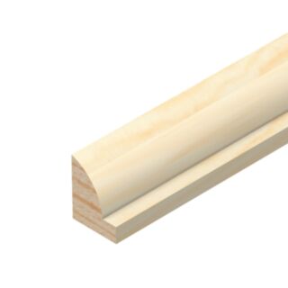 Cheshire Ovolo Glass Bead Pine 12x15x2400mm
