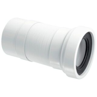 McAlpine Long Straight Flexible WC Connector Outlet 4