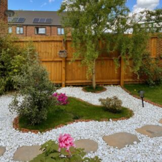Bulk Bag White Pebbles 20-40mm Approximately 0.5 Cubic Metre 800-850kg