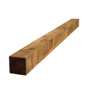 75x75mm Fence Post Treated Brown