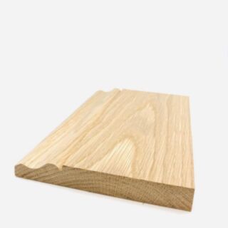 25x150mm Ogee Skirting White Oak (20x145mm Finished)