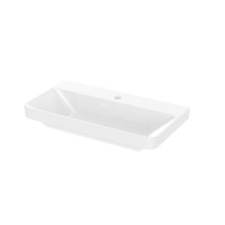 Saneux Hyde 1 Tap Hole Slim Edge Wash Basin 375x700mm