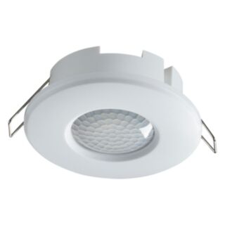 Knightsbridge 360° 2 In 1 PIR Sensor Surface Or Recess Mounting White IP20