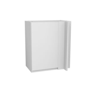 Gower Rapide+ Capri Kitchen Corner Wall Unit Handleless Gloss White 600x330x704mm