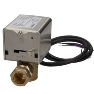 BiWorld 2 Port Motorised Zone Valve 22mm