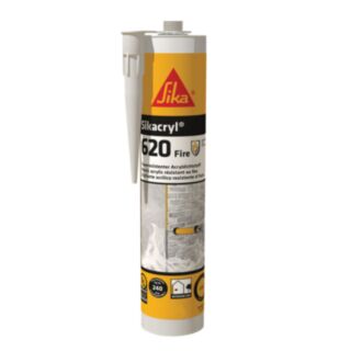 Sika® Sikacryl® 620 Fire Resistant Acrylic Sealant White 380ml