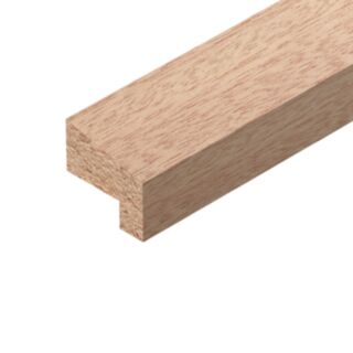 Cheshire Fire Check Glass Bead Red Hardwood 23x26x2400mm