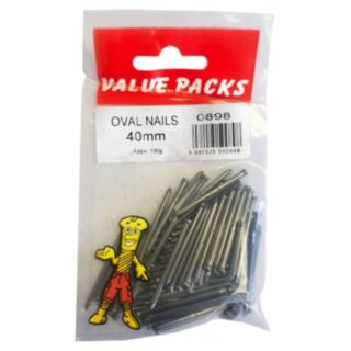 Fastpak Value Pack Nail Oval 40mm 100g