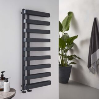 KARTELL K-RAD Texas Designer Towel Rail Anthracite 500x1300mm