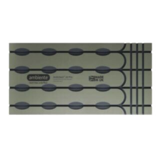 AmbiDeck 20 Pro Underfloor Heating Dry Screed Panel Grooved For 16mm Pipe 20x600x1200mm