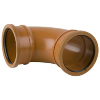 Underground 87.5° SHORT Radius Bend Double Socket 110mm