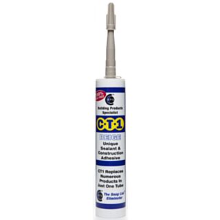 CT1 Sealant & Construction Adhesive Beige 290ml