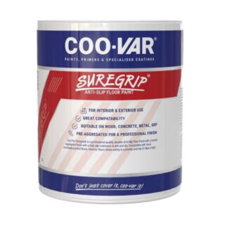 Coo-Var® Suregrip Anti-Slip Floor Paint Grey 1ltr