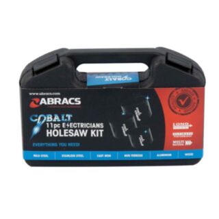 Abracs Electricians Cobalt Holesaw 11pce Set