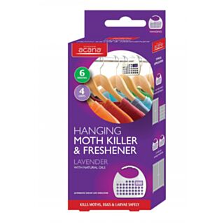 Acana Hanging Moth Killer & Freshener 4pk