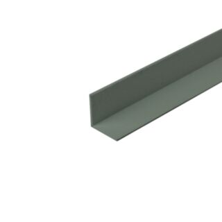 Angle Equal Sided PVC White 1x25x25mm x 1mtr