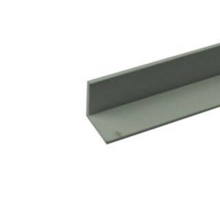 Angle Equal Sided PVC White 1.8x25x25mm x 2mtr