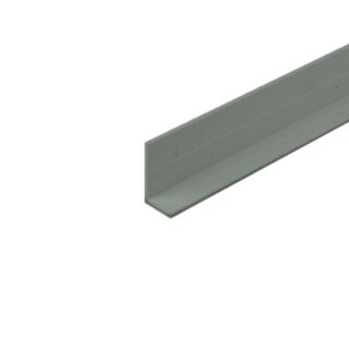 Angle Unequal Sided PVC White 1.5x15.5x27.5mm x 1mtr