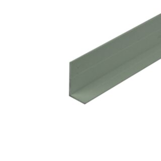 Angle Unequal Sided PVC White 1.5x19.5x35.5mm x 1mtr