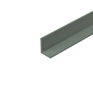 Angle Unequal Sided PVC White 2x20x25mm x 1mtr