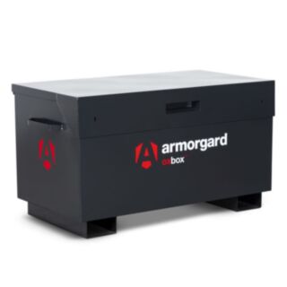 Armorgard Oxbox Medium Duty Tool Storage Box Black/Grey 625x645x1210mm