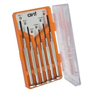 Avit Precision Screwdriver 6pce Set