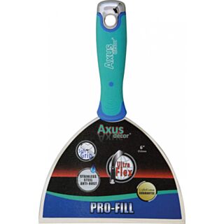 Axus Blue Series Pro-Fill Flexible Filling Knife Stainless Steel 6