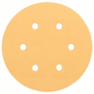 BOSCH Sanding Sheet For Random Orbital Sander C470 Best For Wood & Paint 6H 150mm Mixed Grit 6pk
