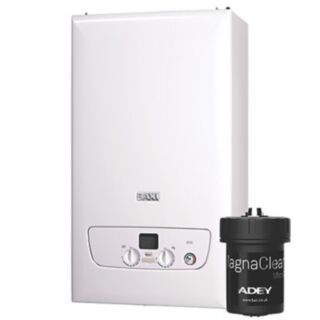 BAXI 830 ErP Combi 2 Boiler With Adey Micro2 Magnetic Filter