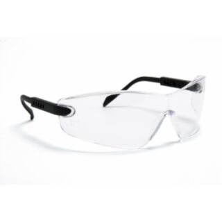 Blackrock Curved Safety Spectacle With Adjustable Arm Clear