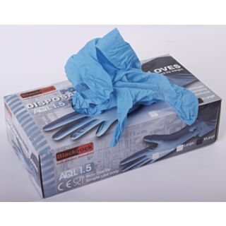Blackrock Disposable Powder Free Nitrile Glove Large 100pk