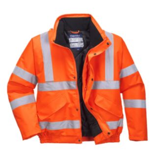 Blackrock Hi-Vis Bomber Jacket Orange XXLarge