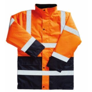Blackrock Hi-Vis Two Tone Coat Orange/Navy XLarge